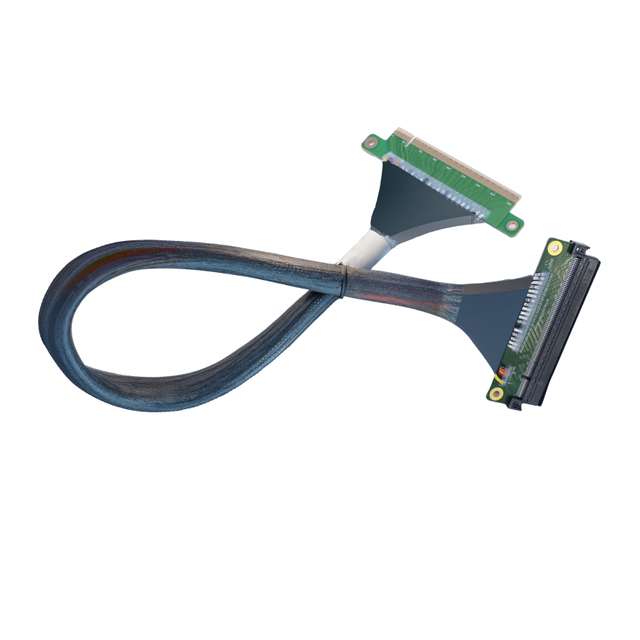 PCIe Gen5 High Speed Copper Cable | PCIe 5.0 Interconnect Solution PCIe Gen5 Cable for AI Servers